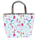 Manicure Nail Bucket Bag Back