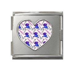 Manicure Mega Link Heart Italian Charm (18mm) by SychEva