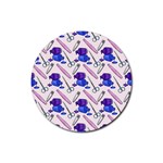 Manicure Rubber Coaster (Round) Front