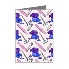 Manicure Mini Greeting Card by SychEva