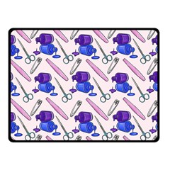 Manicure Two Sides Fleece Blanket (small) by SychEva