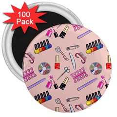 Manicure 3  Magnets (100 Pack) by SychEva