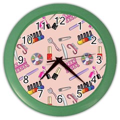 Manicure Color Wall Clock by SychEva