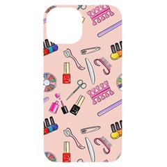 Manicure Iphone 14 Black Uv Print Case by SychEva