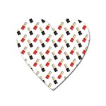 Nails Manicured Heart Magnet Front