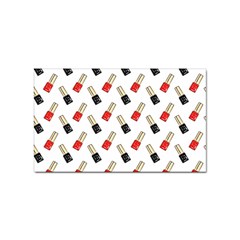 Nails Manicured Sticker Rectangular (10 Pack) by SychEva