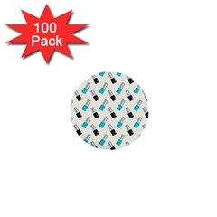 Nails 1  Mini Buttons (100 Pack)  by SychEva