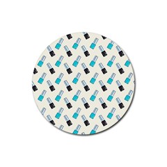 Nails Rubber Coaster (round) by SychEva