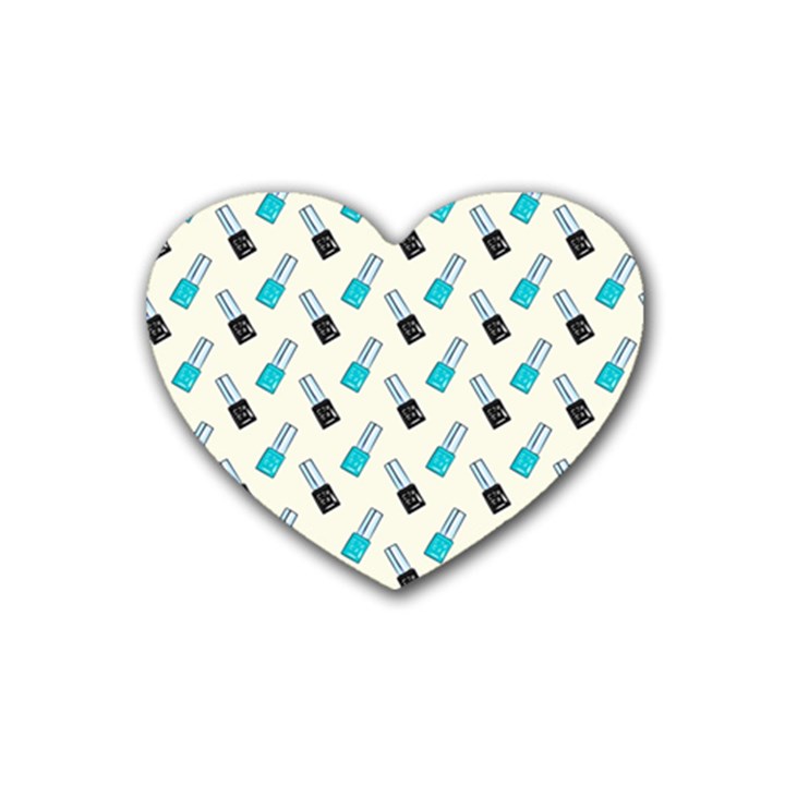 Nails Rubber Coaster (Heart)