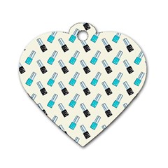 Nails Dog Tag Heart (one Side) by SychEva