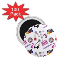 Manicure Nail Pedicure 1 75  Magnets (100 Pack)  by SychEva