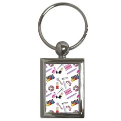 Manicure Nail Pedicure Key Chain (rectangle) by SychEva