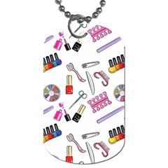 Manicure Nail Pedicure Dog Tag (one Side) by SychEva