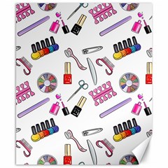 Manicure Nail Pedicure Canvas 8  X 10  by SychEva