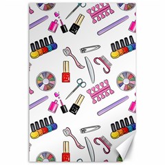 Manicure Nail Pedicure Canvas 24  X 36  by SychEva