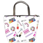 Manicure Nail Pedicure Bucket Bag Back