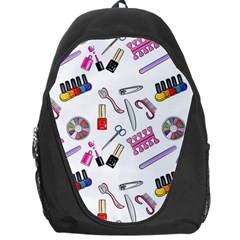 Manicure Nail Pedicure Backpack Bag by SychEva