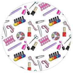 Manicure Nail Pedicure Round Trivet by SychEva