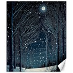 Snow Christmas Starry Night Canvas 20  x 24  19.57 x23.15  Canvas - 1