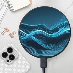 Technology Computer Background (1) Wireless Fast Charger(black)