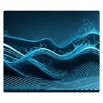 Technology Computer Background (1) Premium Plush Fleece Blanket (Small) 50 x40  Blanket Front