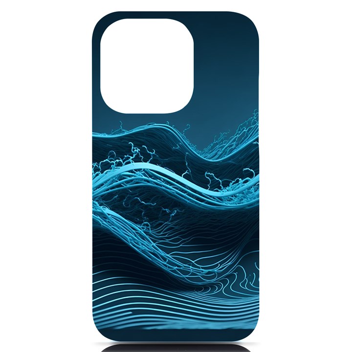 Technology Computer Background (1) iPhone 14 Pro Black UV Print Case