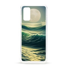 Ocean Sea Waves Tide Samsung Galaxy S20 6 2 Inch Tpu Uv Case by Simbadda