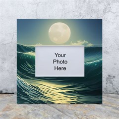 Ocean Sea Waves Tide White Box Photo Frame 4  X 6  by Simbadda