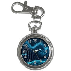 Technology Computer Background Key Chain Watches by Simbadda