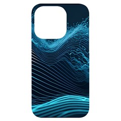 Technology Computer Background Iphone 14 Pro Black Uv Print Case by Simbadda