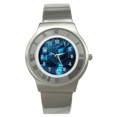 Technology Modern Stainless Steel Watch by Simbadda