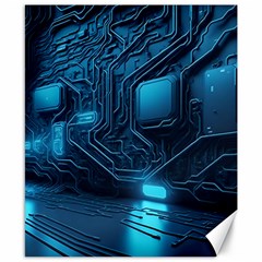 Technology Modern Canvas 8  X 10  by Simbadda