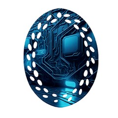 Technology Modern Ornament (oval Filigree)