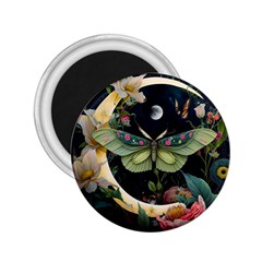 Flower Mot Moon Star Planet 2 25  Magnets by Simbadda