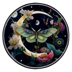 Flower Mot Moon Star Planet Wireless Fast Charger(black)