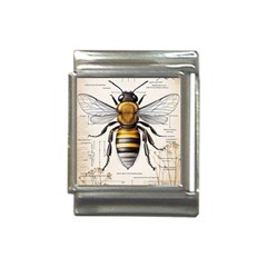 Bee Beekeeping Italian Charm (13mm) by Simbadda