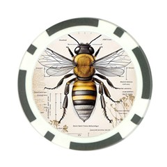 Bee Beekeeping Poker Chip Card Guard by Simbadda