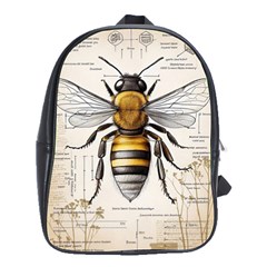 Bee Beekeeping School Bag (large) by Simbadda