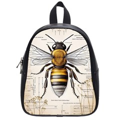 Bee Beekeeping School Bag (small) by Simbadda