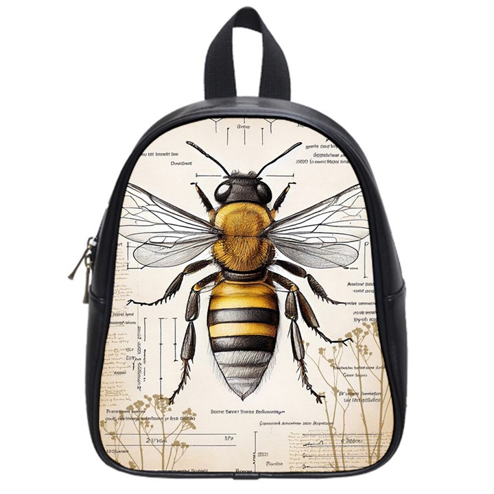 Bee Beekeeping School Bag (Small)