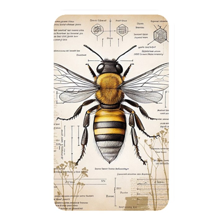 Bee Beekeeping Memory Card Reader (Rectangular)