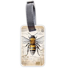 Bee Beekeeping Luggage Tag (one Side) by Simbadda