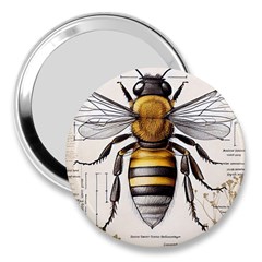 Bee Beekeeping 3  Handbag Mirrors by Simbadda