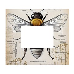 Bee Beekeeping White Wall Photo Frame 5  X 7 