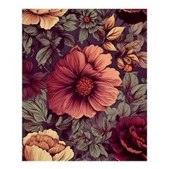 Flowers Pattern Shower Curtain 60  X 72  (medium)  by Simbadda