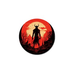 Demon Halloween Golf Ball Marker (10 Pack) by Simbadda