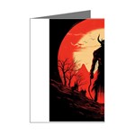 Demon Halloween Mini Greeting Cards (Pkg of 8) Right