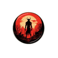 Demon Halloween Hat Clip Ball Marker by Simbadda