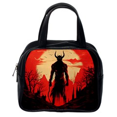 Demon Halloween Classic Handbag (one Side)