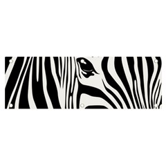 Animal Cute Pattern Art Zebra Banner And Sign 6  X 2  by Amaryn4rt